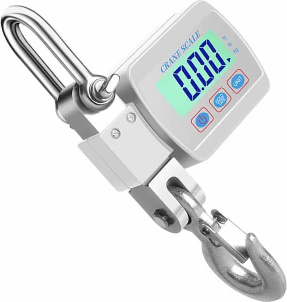 Pèse-charge Suspendu Numérique 300kg - Dynamomètre Professionnel Blanc INF - 2