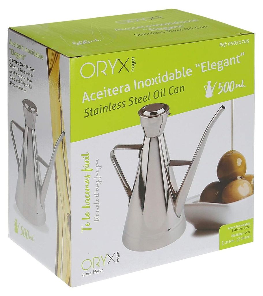 Nerezový téglik na olej "Elegant" 500 ml. Obrázok produktu 