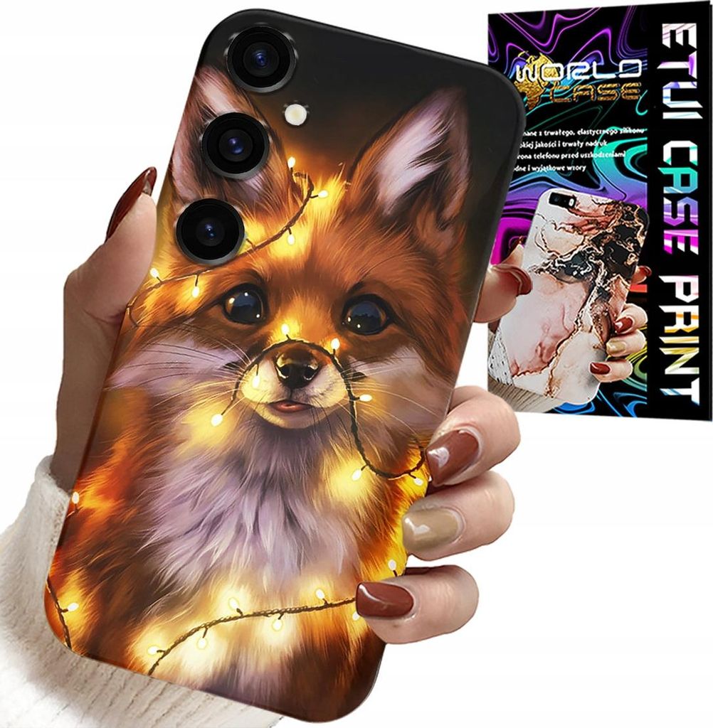 Gehäuse Für Samsung Galaxy S24 Plus - Süsser Fuchs Wald Tiere Fall + Glas