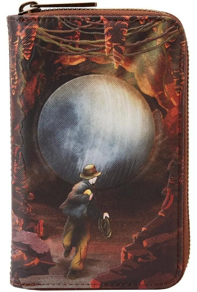 Portefeuille Zippé Indiana Jones Raiders : Ne Perdez Plus Vos Cartes CD497