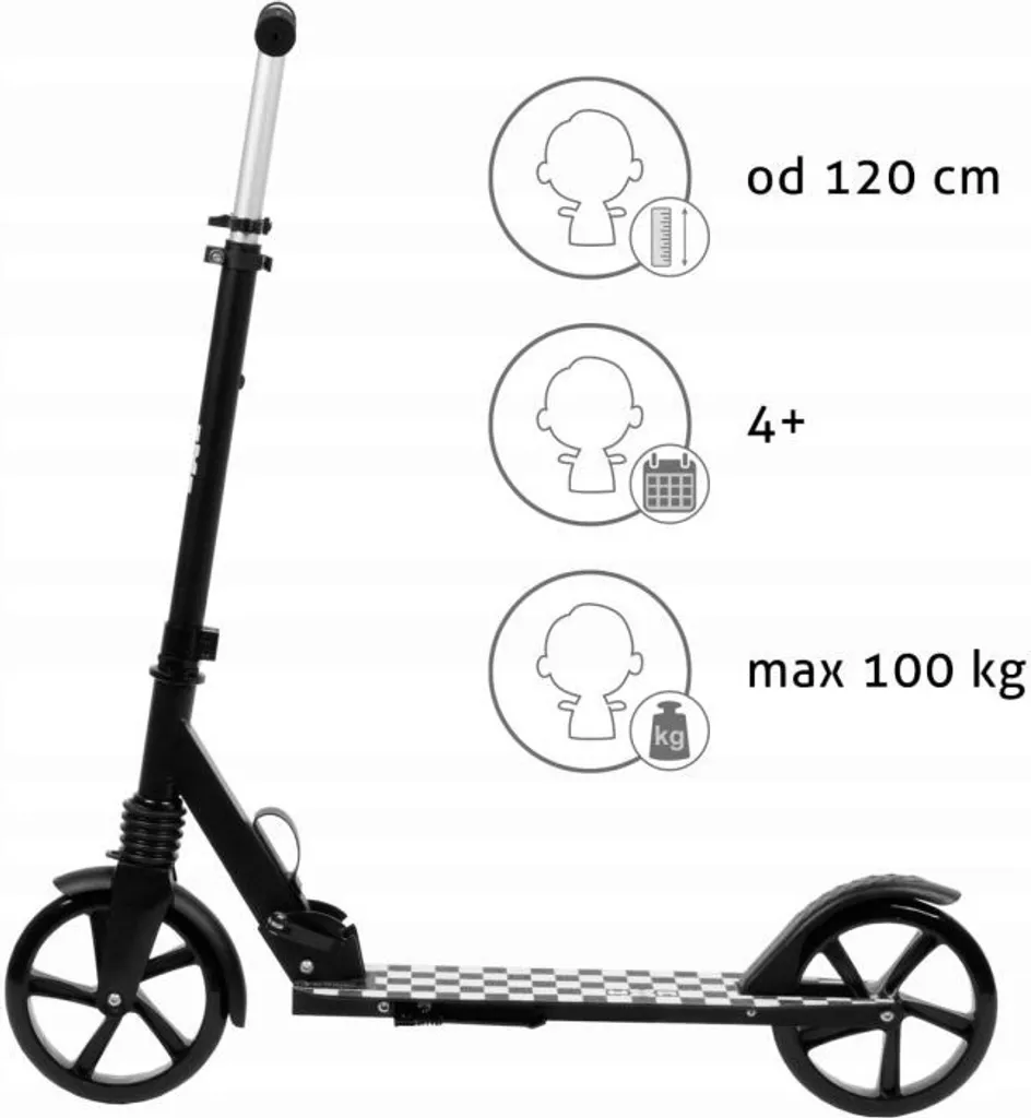 Trottinette 200mm DRIFT Chess Kidwell avec roulements ABEC-7 pro - 2
