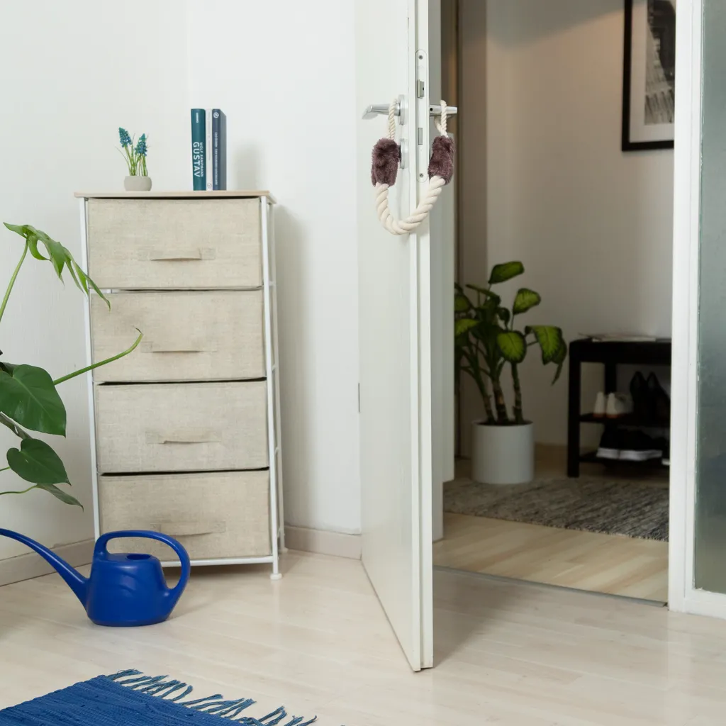 Offerta 8 Pezzi Fermaporta Relaxdays Marrone - Proteggi Casa Ora - 2