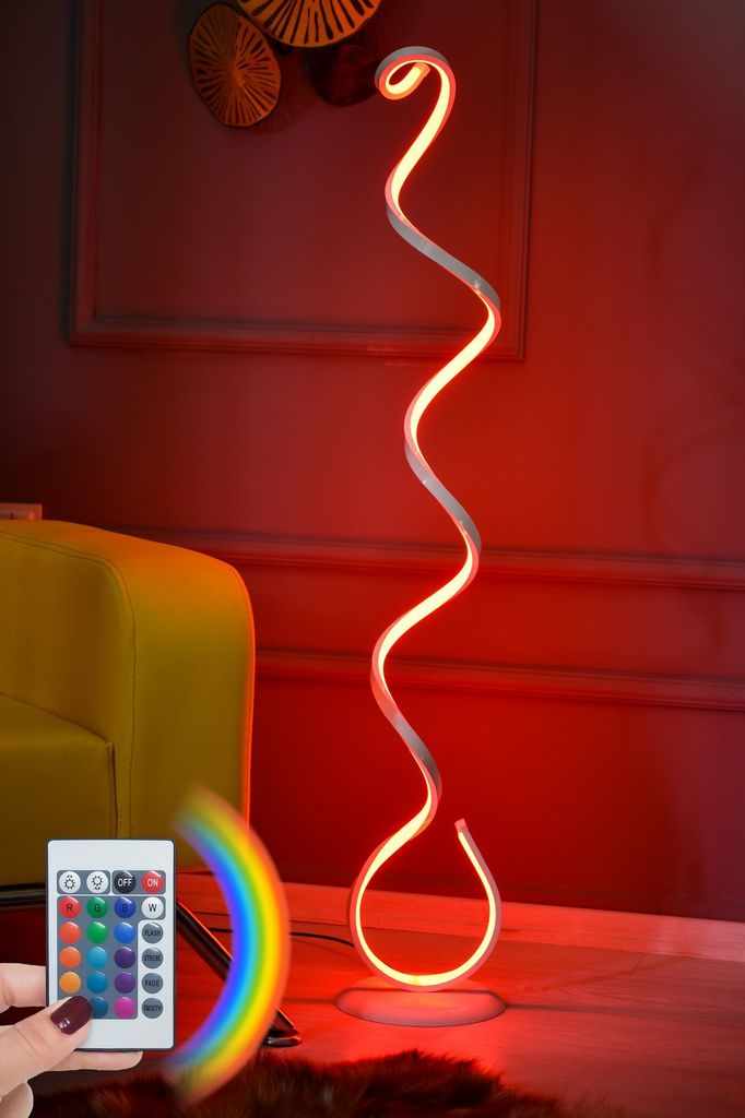 Opviq, Cobra White - Multicolor, Stehlampe, 100 % Produktbild 4