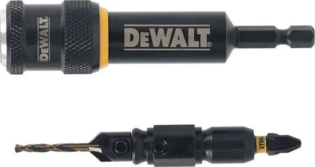 DEWALT Unità Flip+Drive n.12 - Kit 4 Pezzi per Legno e Metallo