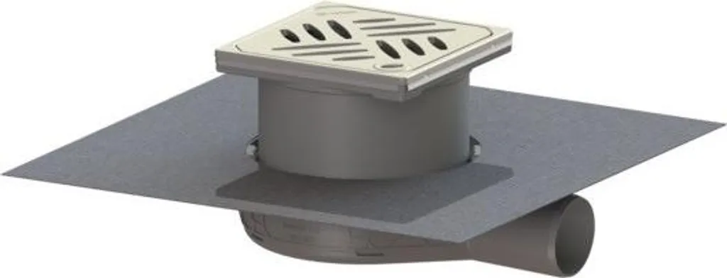 Avaloir Ultraflat 54 DN 50 avec grille à fentes Lock Lift - KESSEL