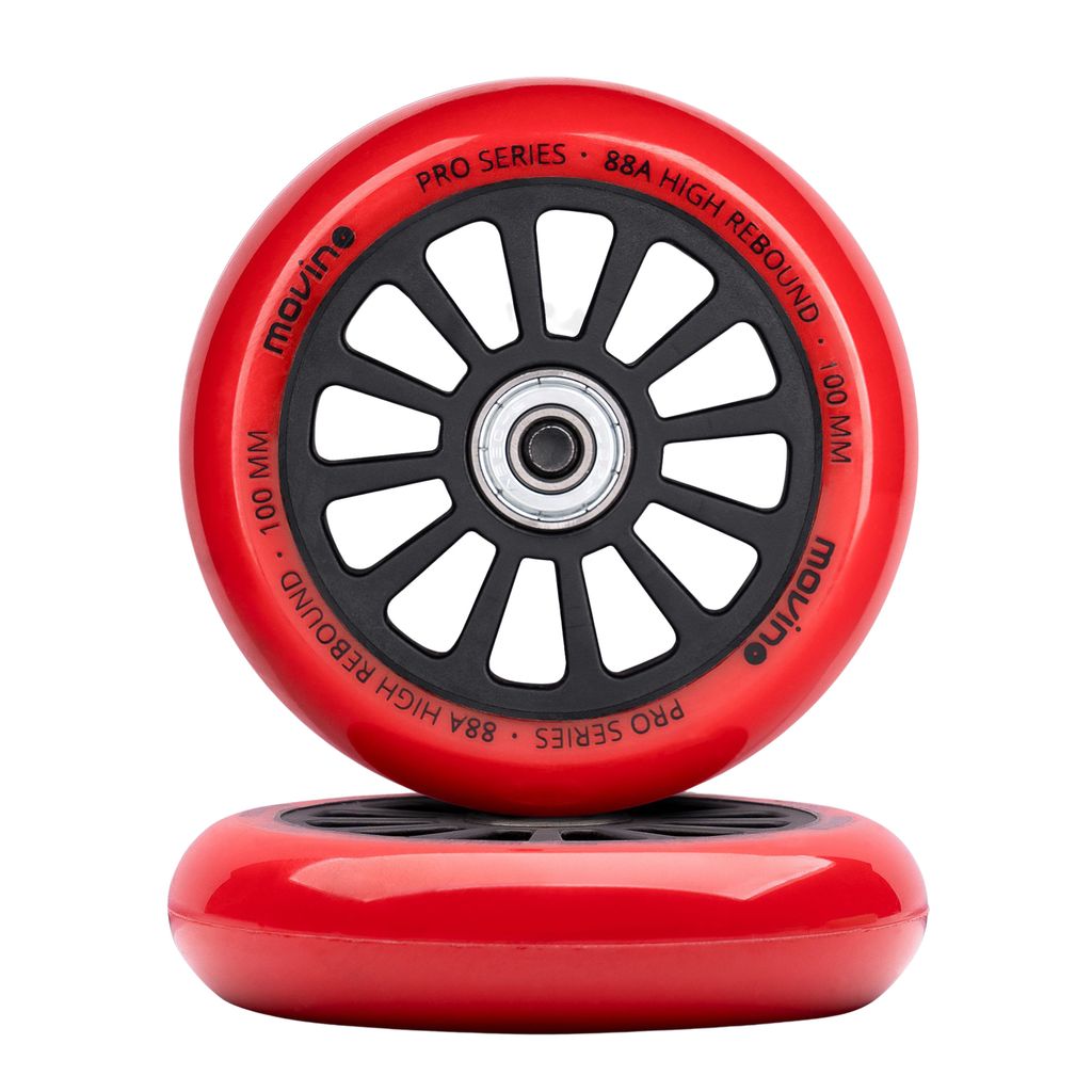 Náhradní kolečka na freestyle koloběžku 100mm, PP, 2 ks Obrázek produktu 