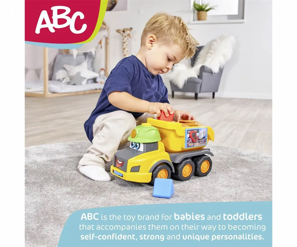 Simba Dickie ABC Builder Team 204112010 - Véhicule de Chantier Bébé 25cm - 7