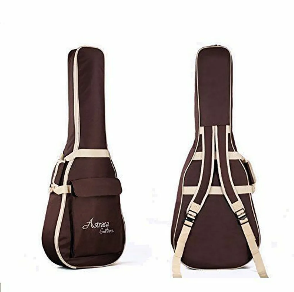 Housse guitare 41 pouces anti-pluie marron pour protéger votre bois