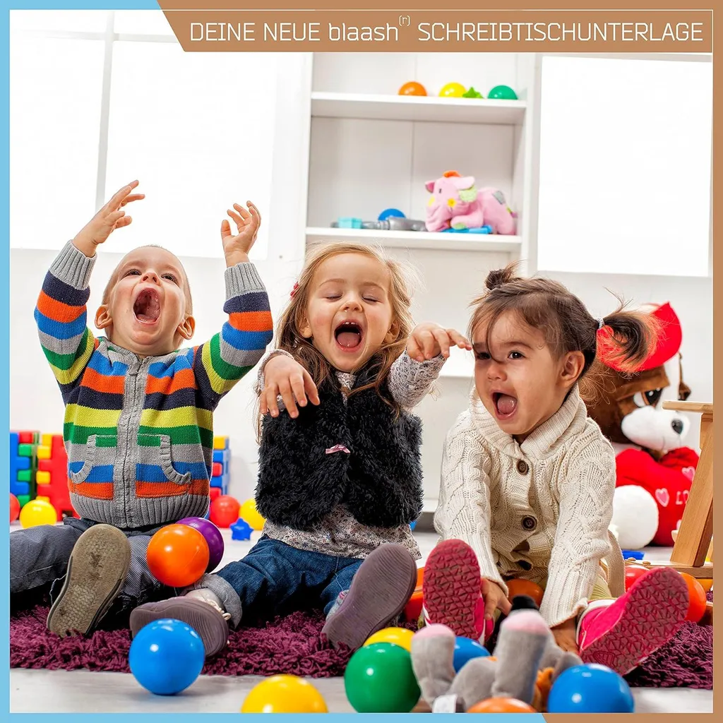 Sous-main pour enfants ABC XXL à colorier - Protection bureau 25 feuilles