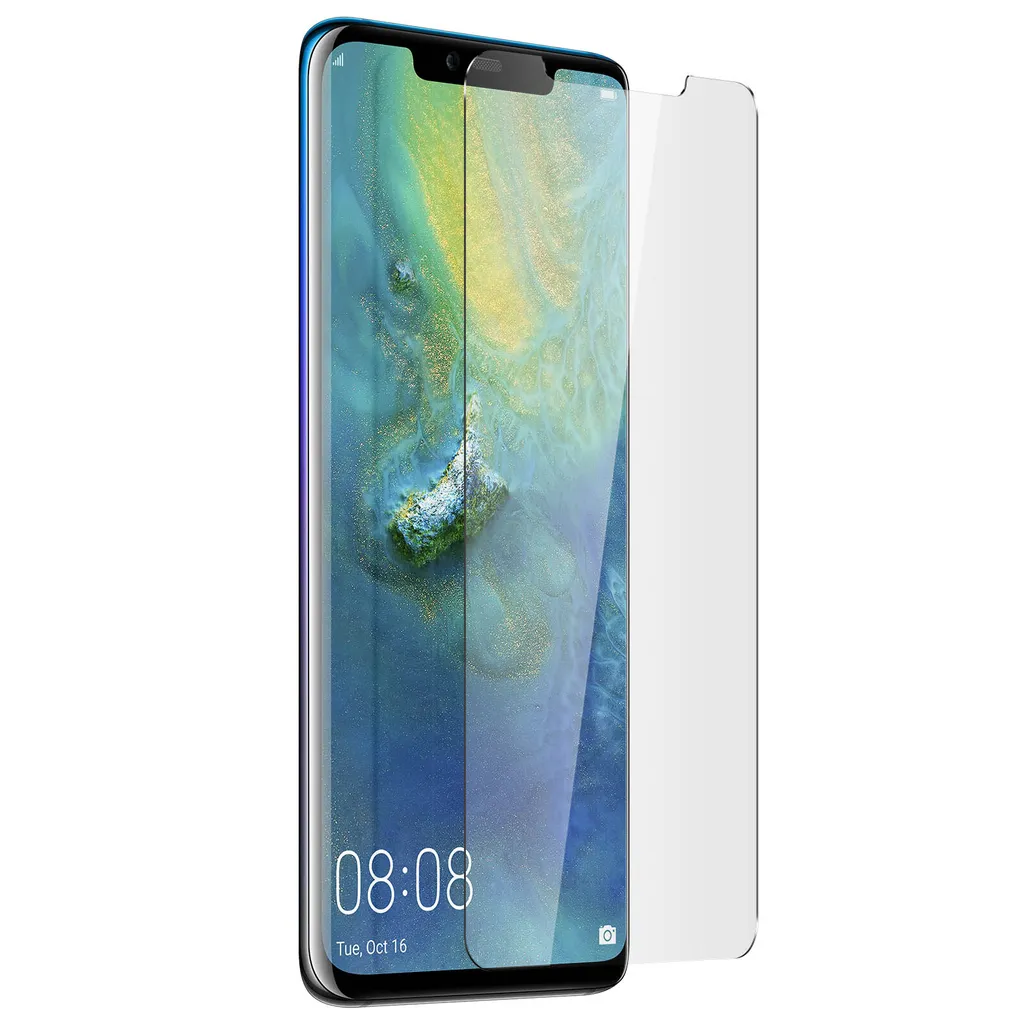 Vetro Temperato 9H Huawei Mate 20 Pro - Pellicola Protettiva Curva HD - 2