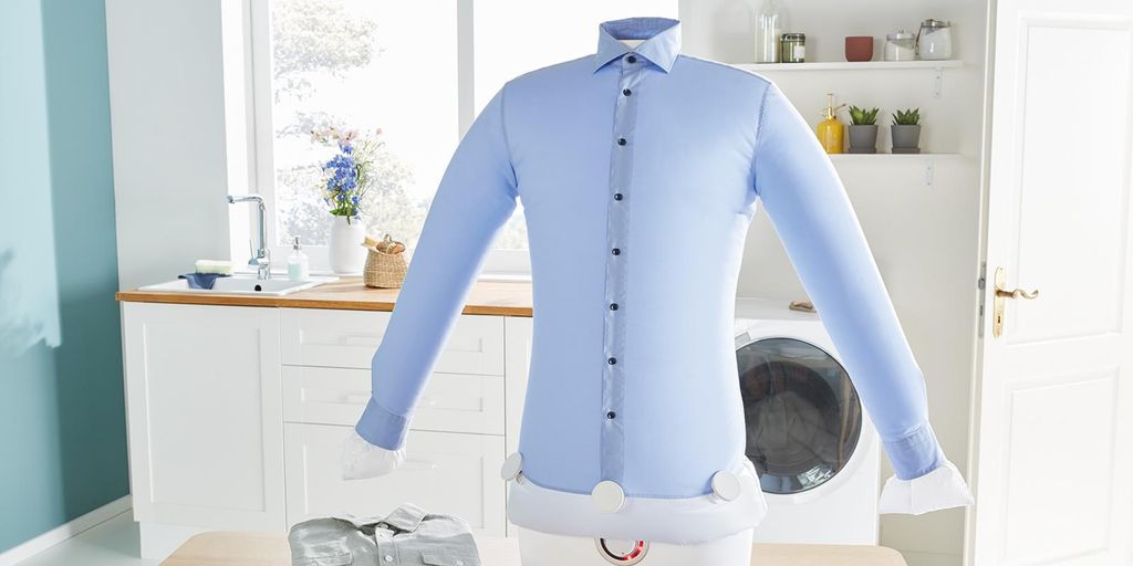 CLEANmaxx Bügler für Hemden & Blusen in Weiß/Silber - 1800 Produktbild 8