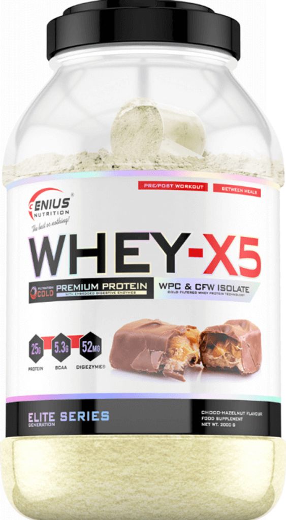 Genius Nutrition | Whey-X5 Chocolate Hazelnut