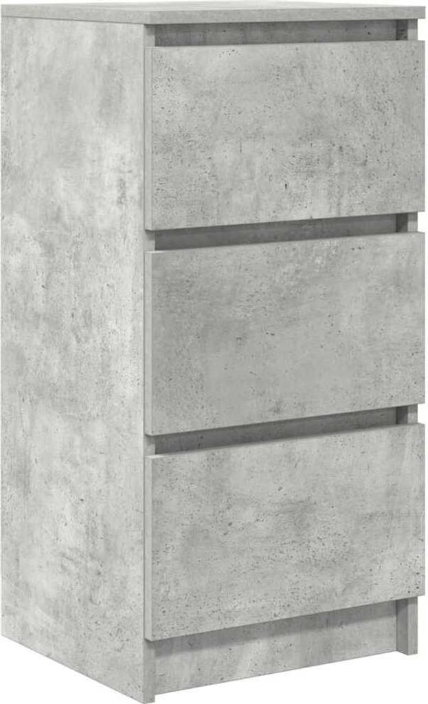 Sideboard Betongrau 37,5x35x76 cm Holzwerkstoff