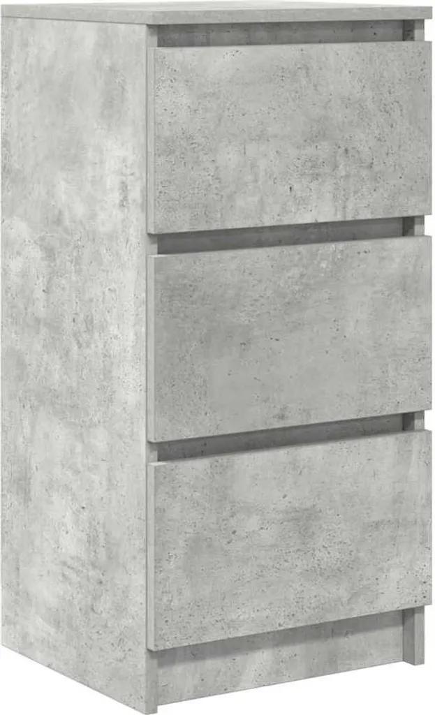 Credenza Urban Chic Grigio Cemento 76cm | Mobile Multiuso Design