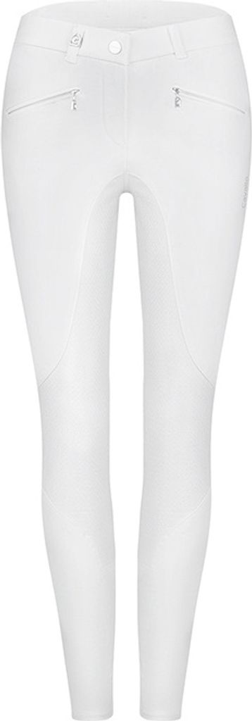 Cavallo Damen Reithose Caja GRIP C weiß Micro Premium Vollbesatz , Cavallo17_HW_2017_Groessen:42