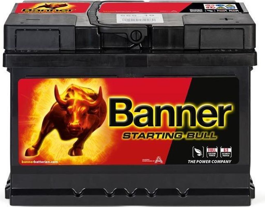 BANNER Starterbatterie 12V 55Ah 450A/EN B13 Batterie Produktbild 