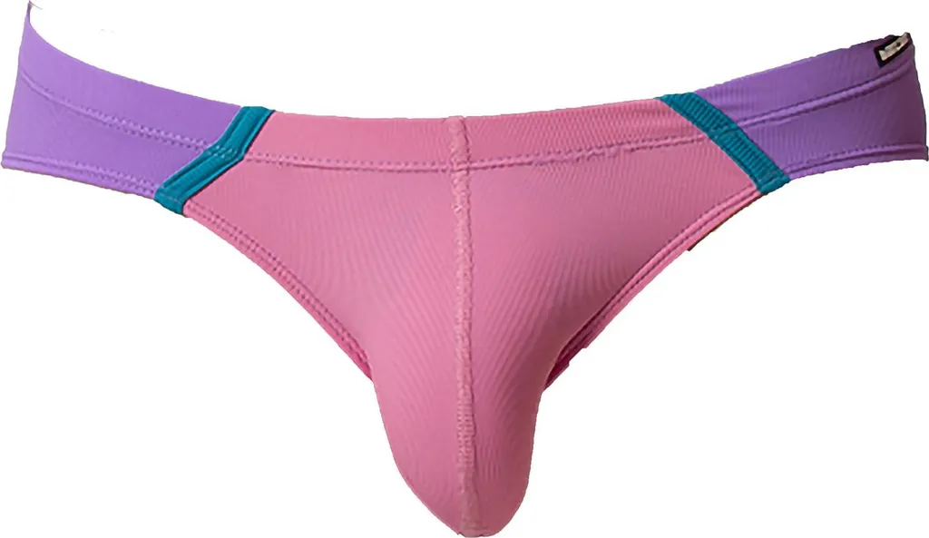 Slip Mare Uomo Barcode Berlin Avas L | Rose-Purple-Blue Edition