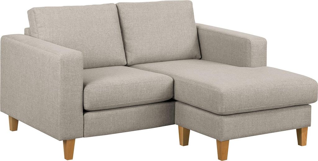 home24 1-Sitzer Ecksofa mit Longchair
