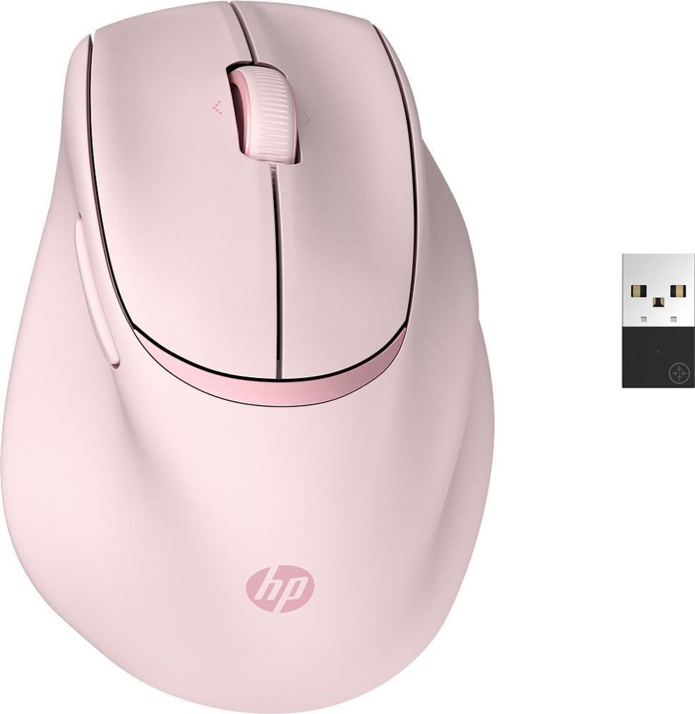 HP Tilt Ergonomic Mouse 720M Rose Image du produit 