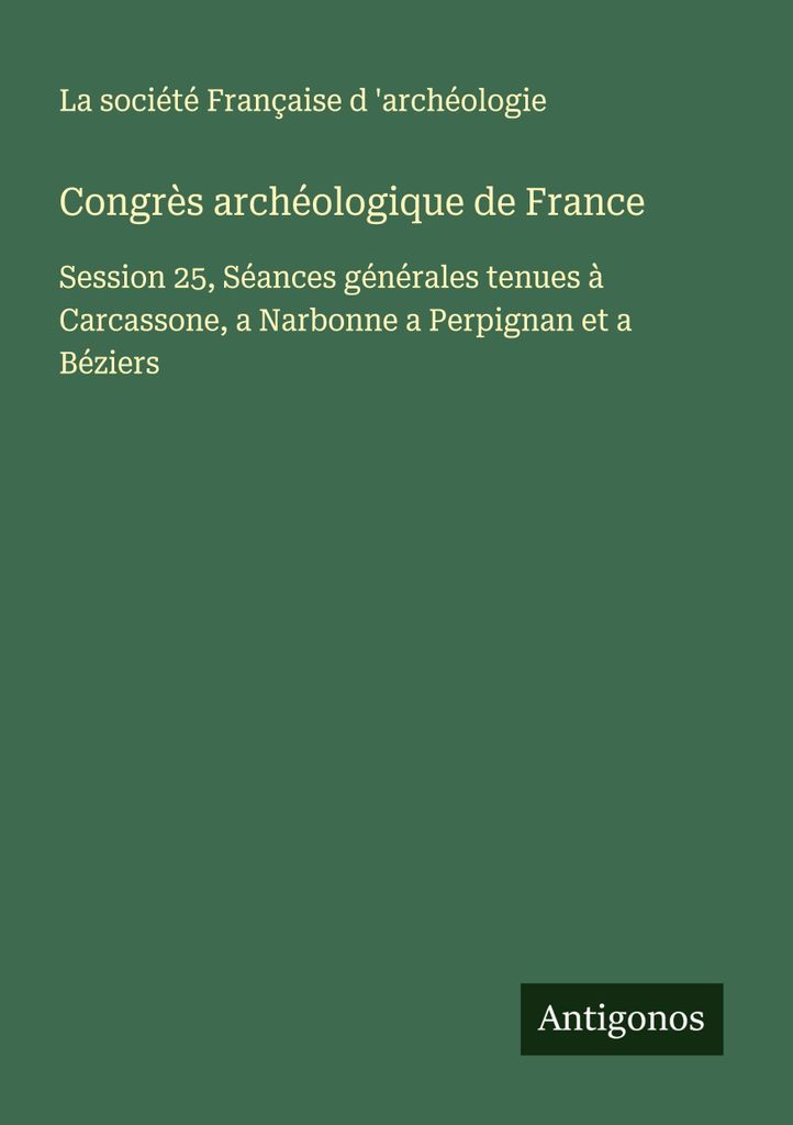 Congrès archéologique de France