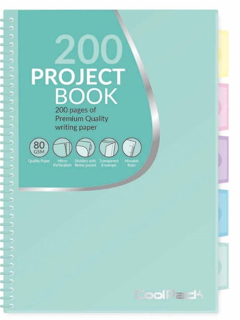 Kołobrulion A4 Coolpack 100 kartek pastel mięta Zdjęcie produktu 