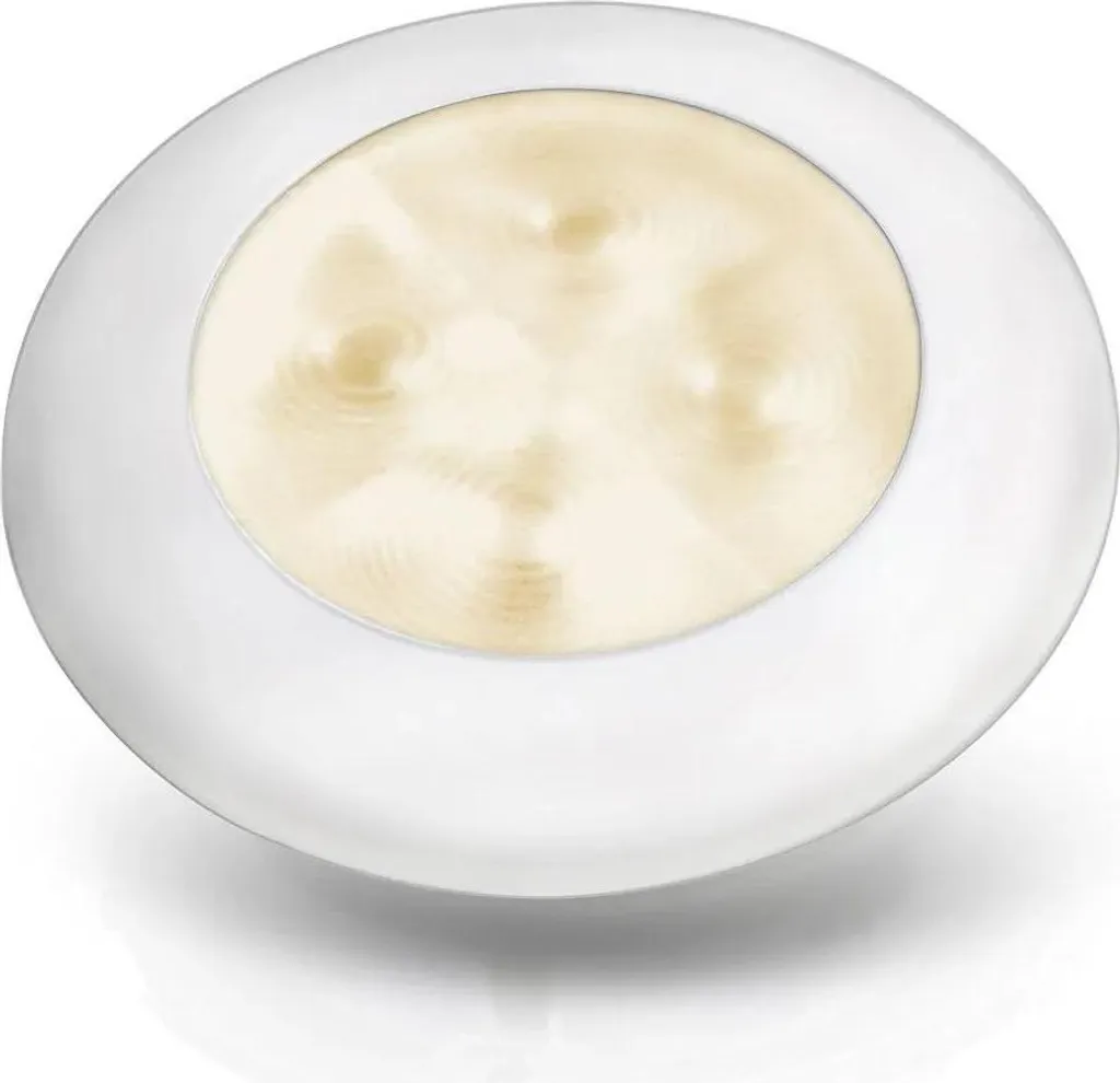 Éclairage LED Hella Marine 12V blanc chaud étanche et transparent