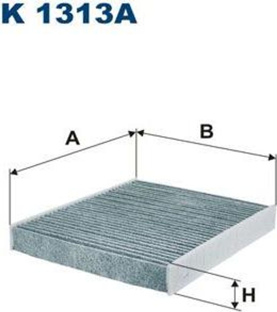 FILTRON K 1313A Innenraumluftfilter OE 6R0819653 kompatibel mit A1 8X, Polo 6R, Roomster, Rapid, Fabia, Toledo, Ibiza