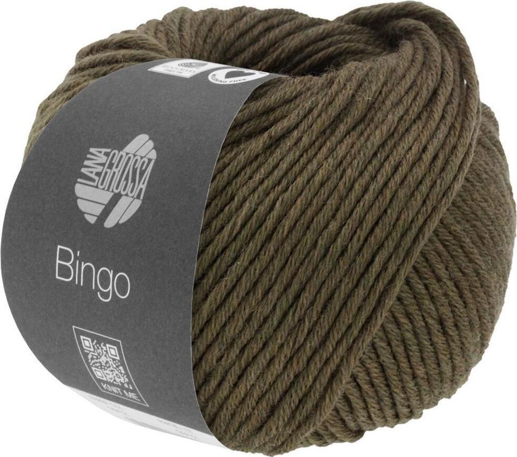 Lana Grossa - Bingo Melange 1032 dunkeloliv meliert Produktbild 