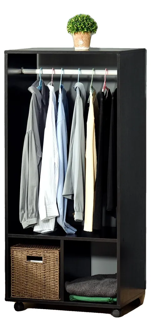 Armoire de rangement en acier amovible avec roulettes multidirection
