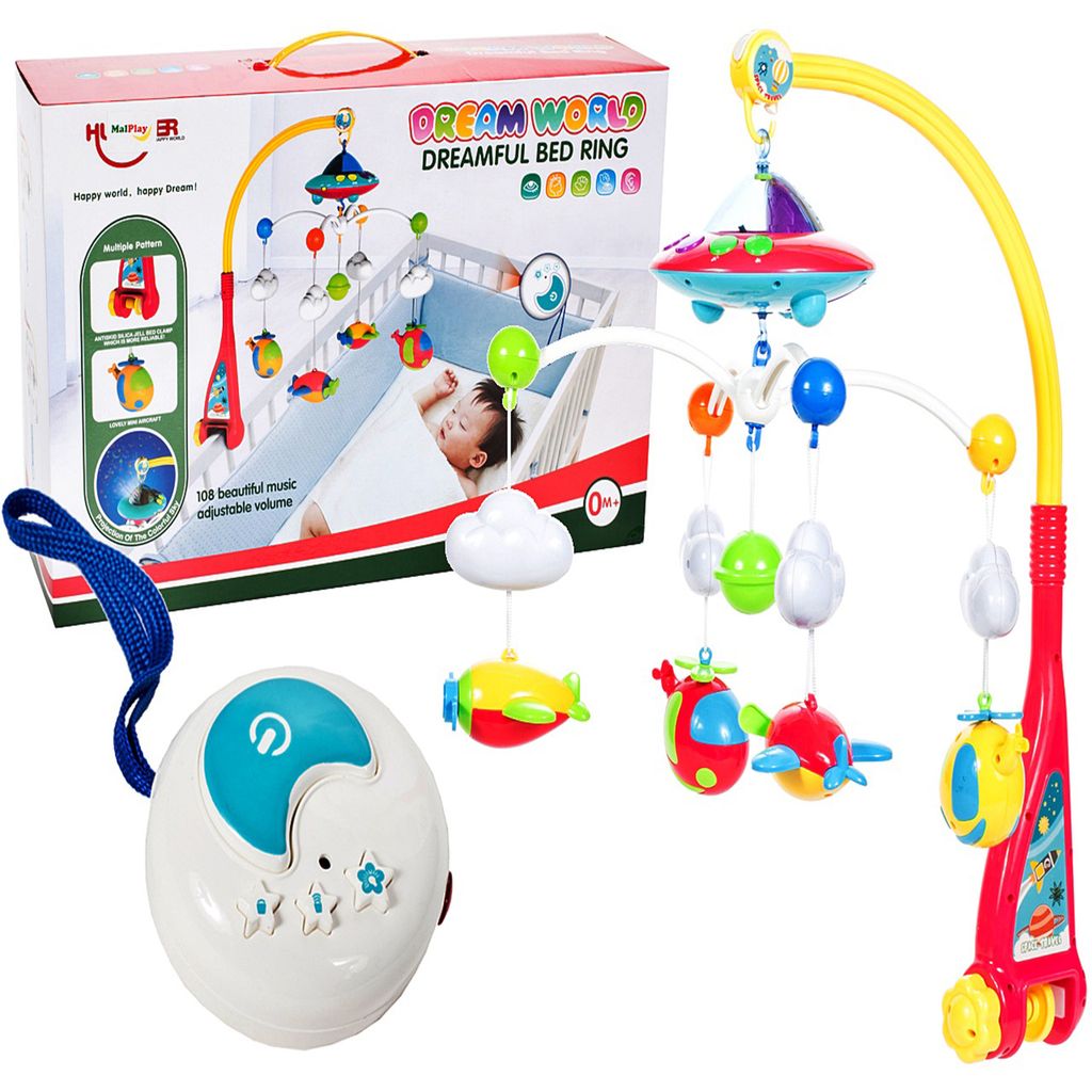 MalPlay mobil s hudobnou skrinou a projektorom hviezd | 108 Obrázok produktu 