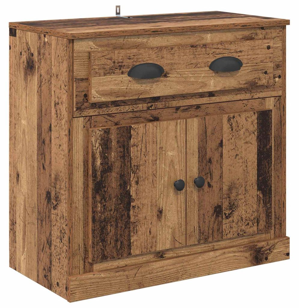 Highboard Altholz 70 x 35,5 x 67,5 cm Holzwerkstoff