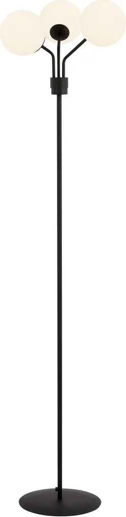 Lampadaire Emibig NOVA LP3 Noir et Opale 3xE14 1138/LP3 Design Chic