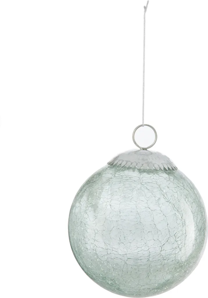 Boule de Noël pour sapin, décoration festive élégante couleur menthe