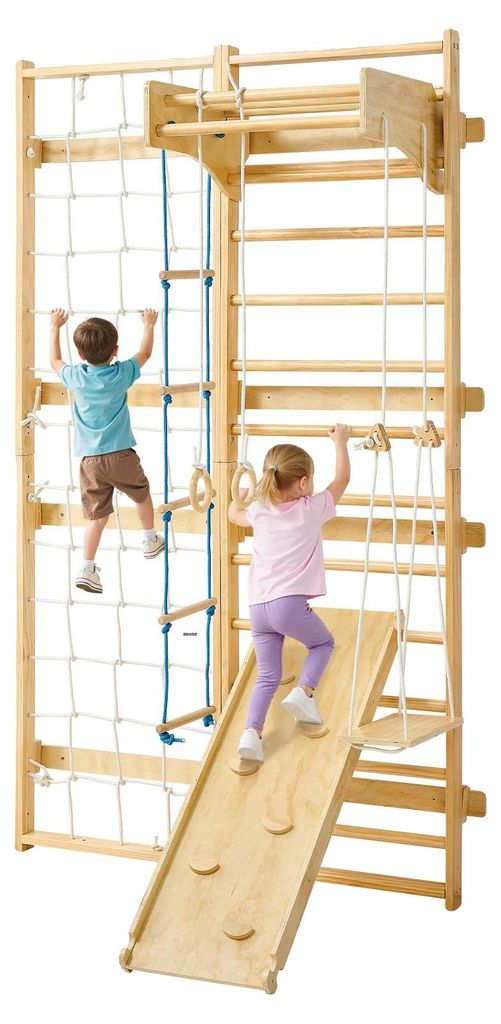 VEVOR Schwedische Leiter Wandgymnastik, 8-in-1 12-Stufen Produktbild 