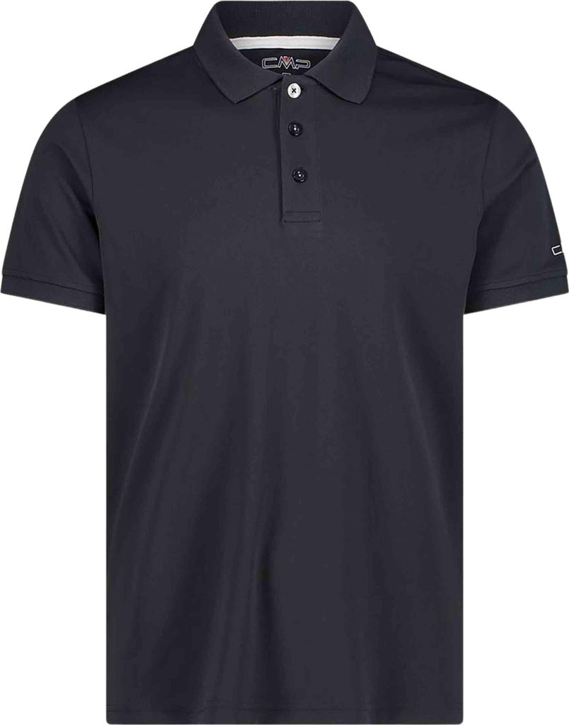 CMP Herren Outdoor Polo Shirt aus Pique mit Dry-Function grau 54