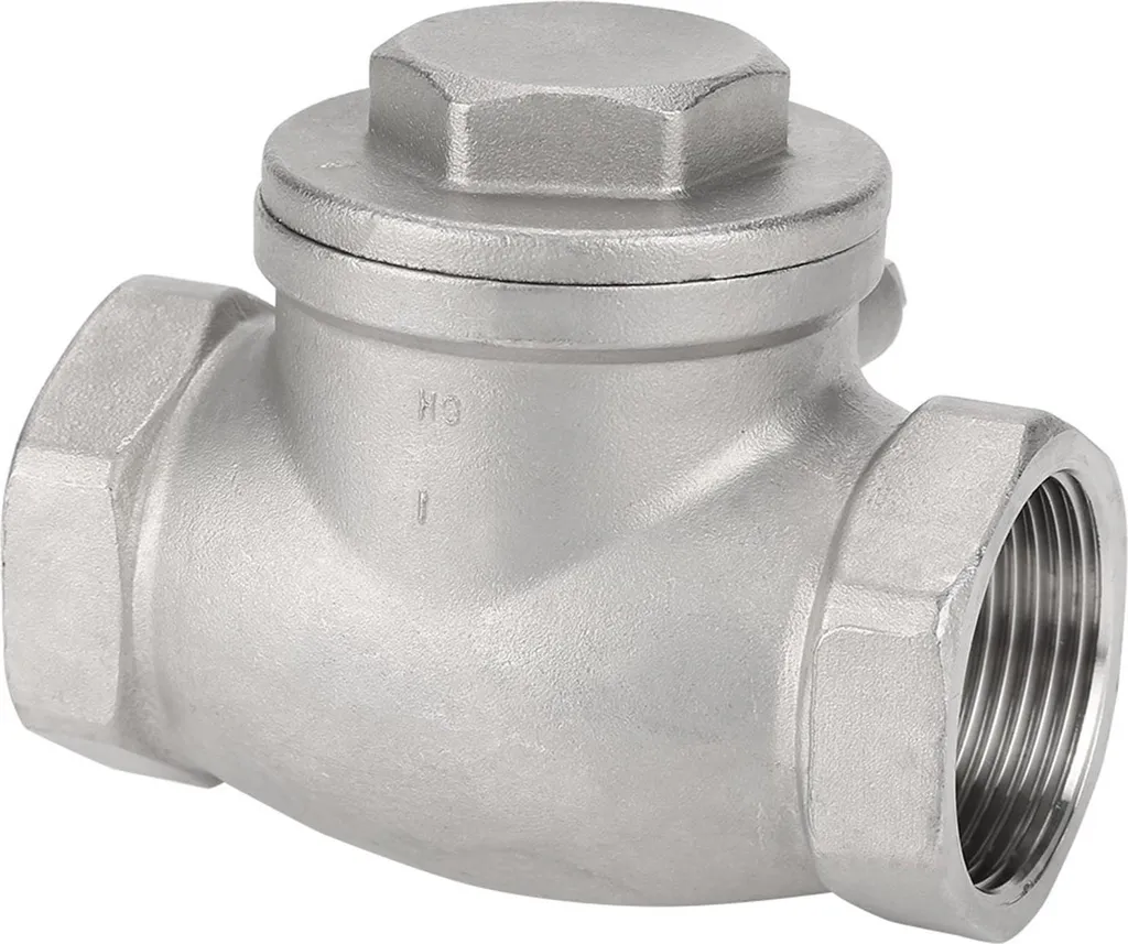 Clapet anti-retour 1" 1/4 inox DN32 robuste 200 PSI filetage intérieur
