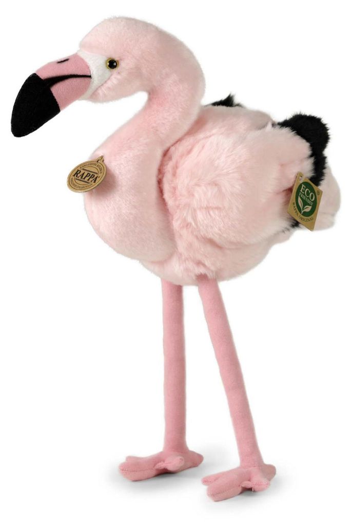 Plüsch-Flamingo, 34 cm, umweltfreundlich Produktbild 