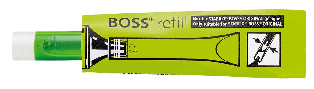 Tinte zum Nachfüllen - STABILO BOSS ORIGINAL Refill - grün