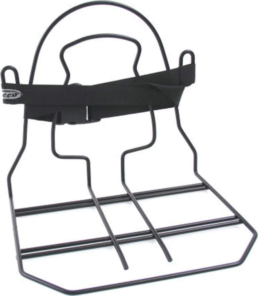 Support de sac à dos pour vélo Steco Monkey-Mee noir robuste