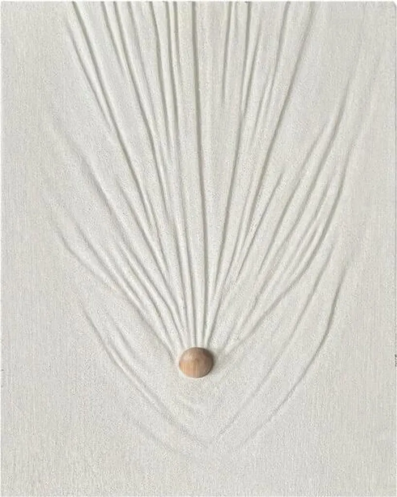 Décoration Murale Home Esprit Blanc Naturel Scandi - 60 x 7 x 80 cm