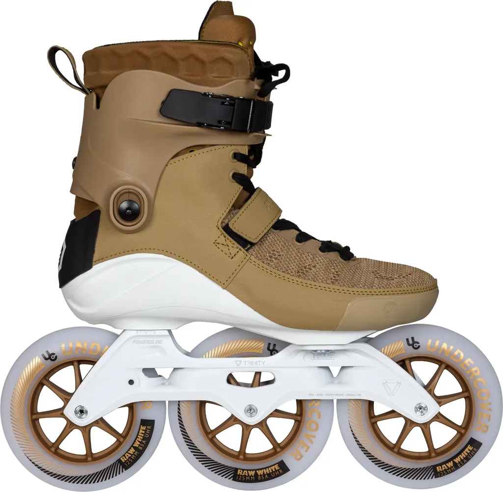 Roller Powerslide Swell Gold 125 taille 47 : confort et glisse fluide