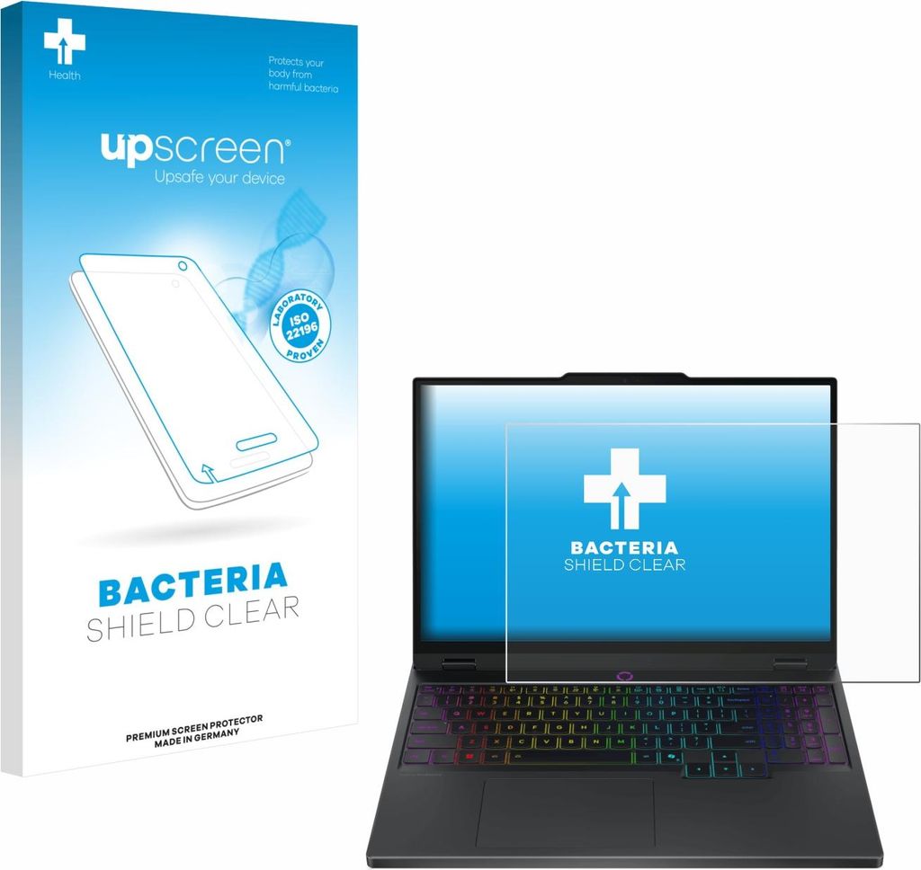 upscreen Schutzfolie für Lenovo Legion 5i Gen 10 15" Produktbild 