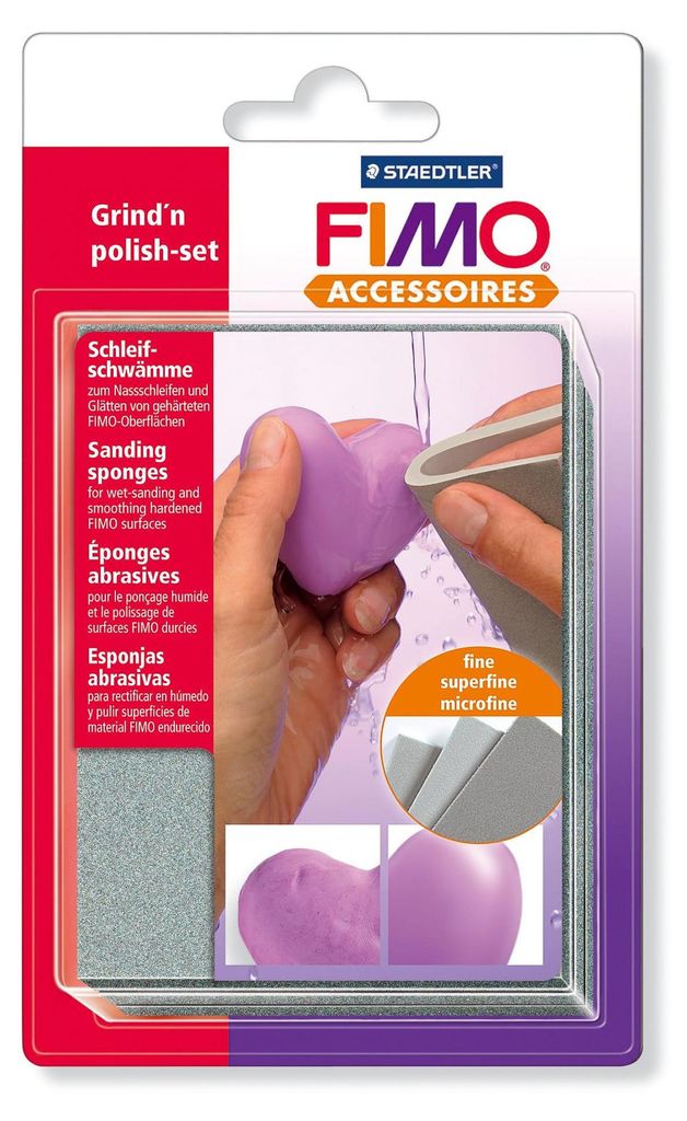 Staedtler Zubehör Fimo Schleifschwamm-Set