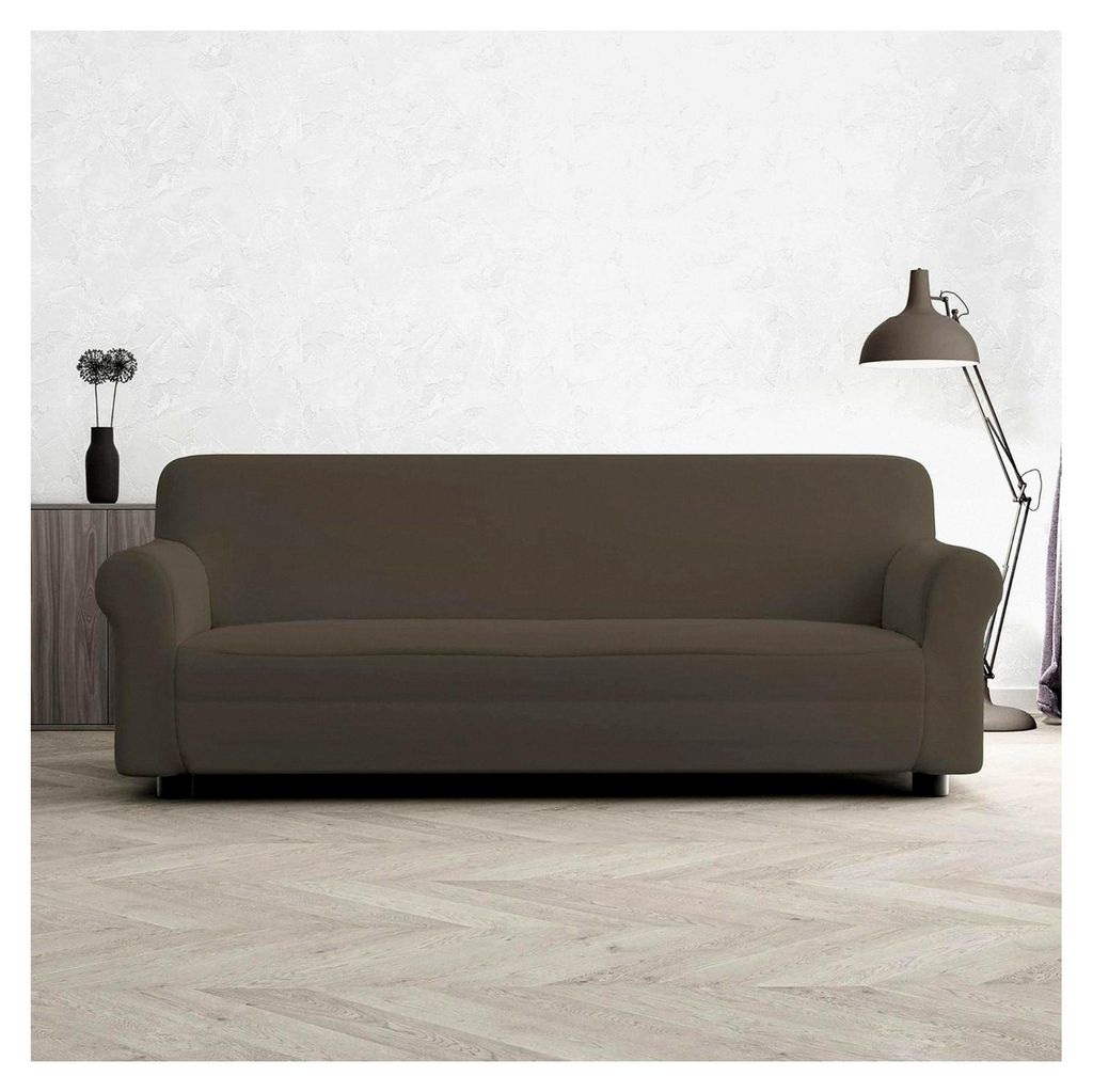 Piu Bello Sofabezug bielastico, Taubengrau, 3 Plätze