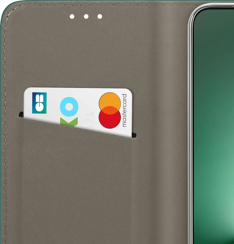 Avizar, custodia Folio per Honor Magic 8 Lite con schede e supporto, verde - 6