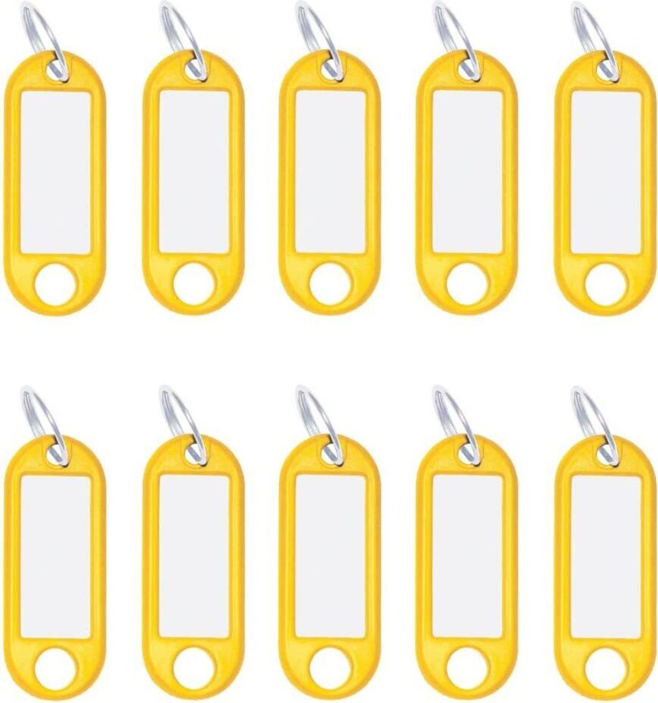 Wedo 262 801805, Kľúčenka, Žltá, 21 mm, 52 mm, 100 kusov Obrázok produktu 