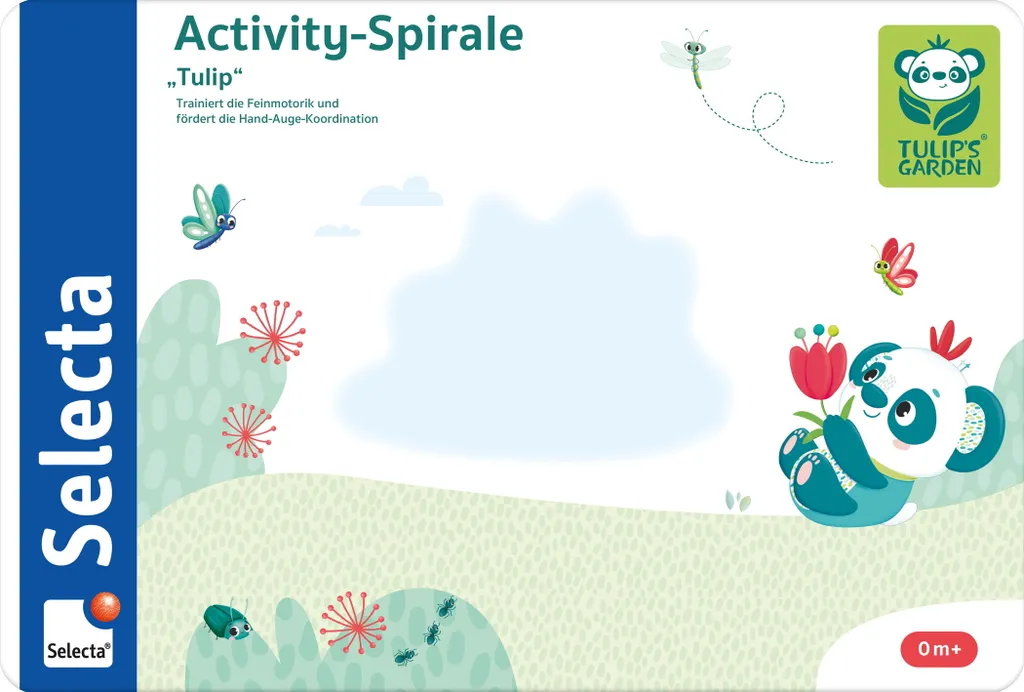 Selecta 61077 Tulipes Activité de Jardinage et Tulipe Spirale en Bois