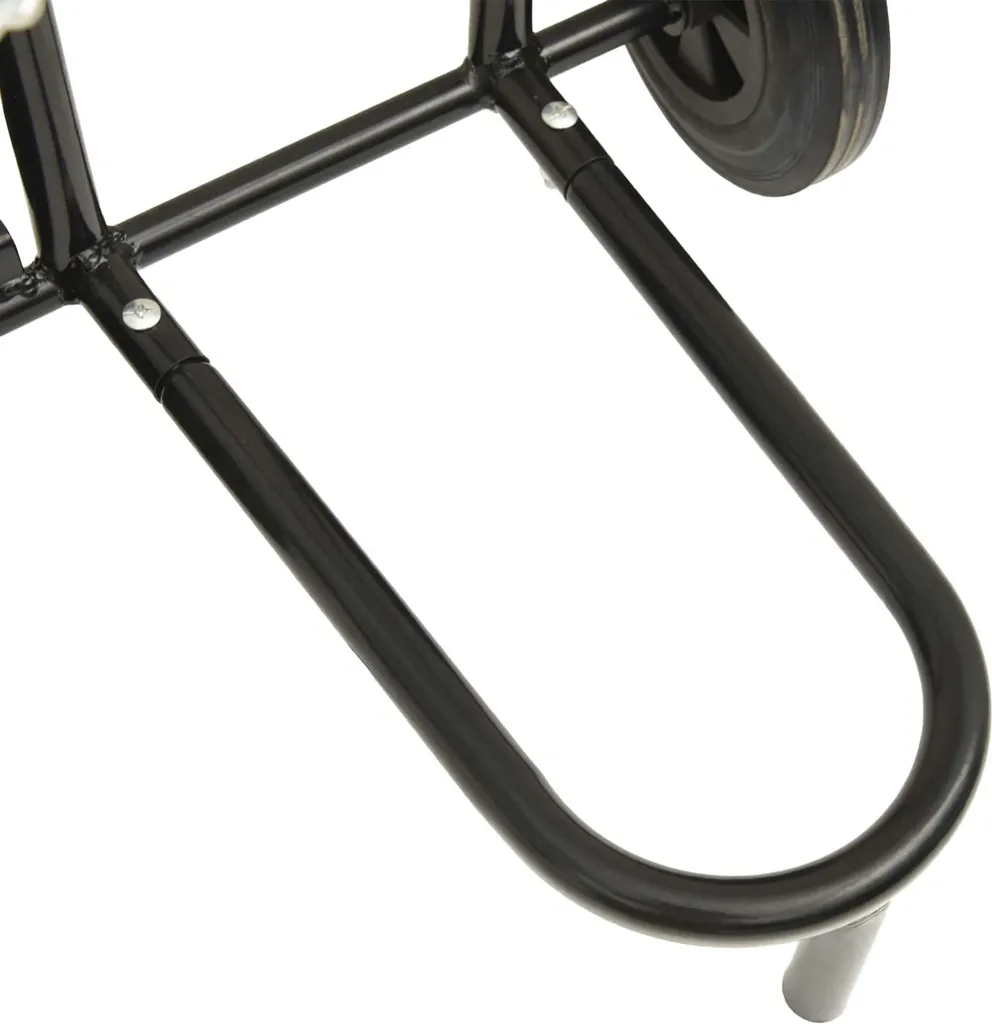 Chariot à main avec structure en acier et roues haute résistance - 9