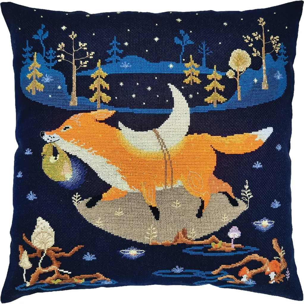 Réussissez votre Broderie Coussin 40x40 - Kit RTO Complet sans Manque de Fil