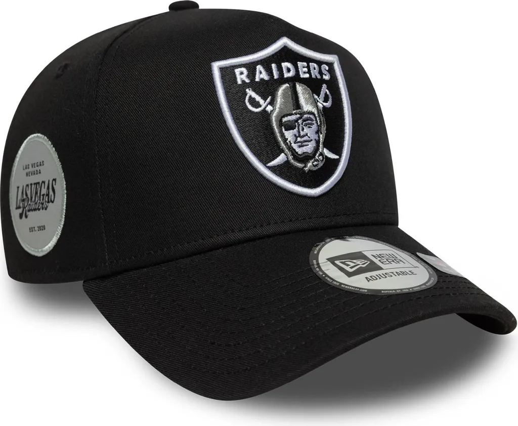 Casquette Snapback Las Vegas Raiders New Era E-Frame Sidepatch pour Homme